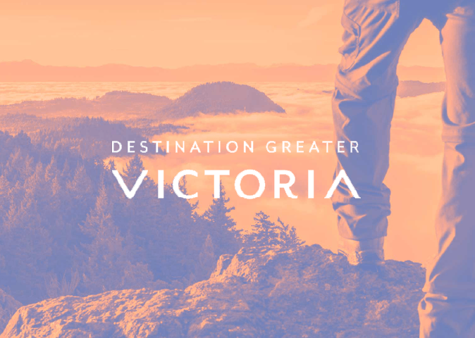 Destination Victoria case study preview with logo